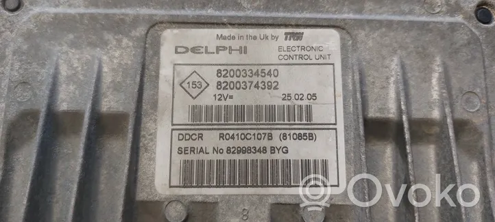 Nissan Almera N16 Calculateur moteur ECU 8200334540