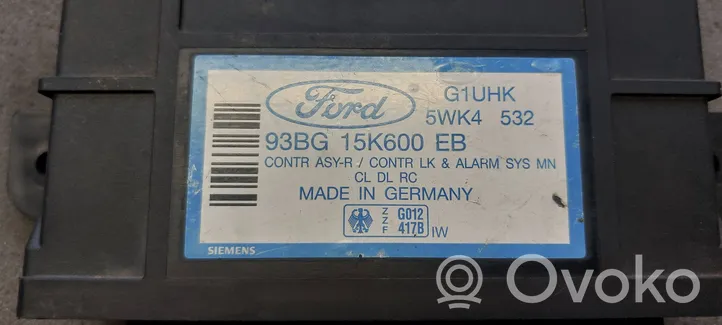 Ford Mondeo MK I Moduł / Sterownik komfortu 93BG15K600EB