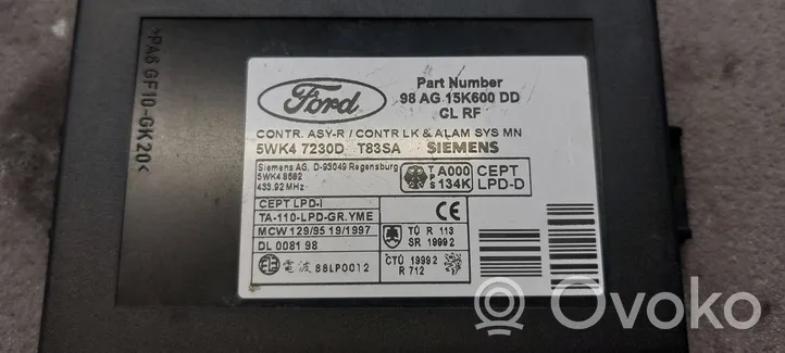 Ford Focus Moduł / Sterownik komfortu 98AG15K600DD