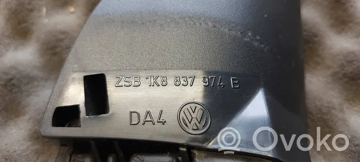 Volkswagen Scirocco Obudowa lusterka zewnętrznego drzwi 1K8837974B