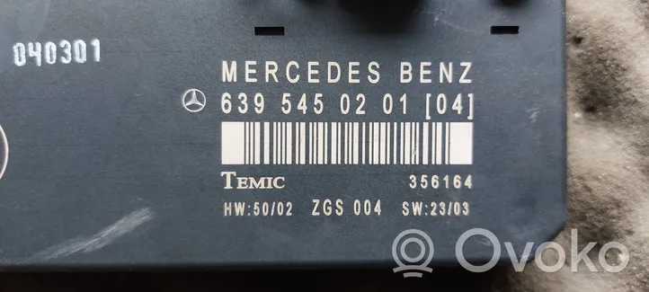 Mercedes-Benz Vito Viano W639 Module confort 6395450201