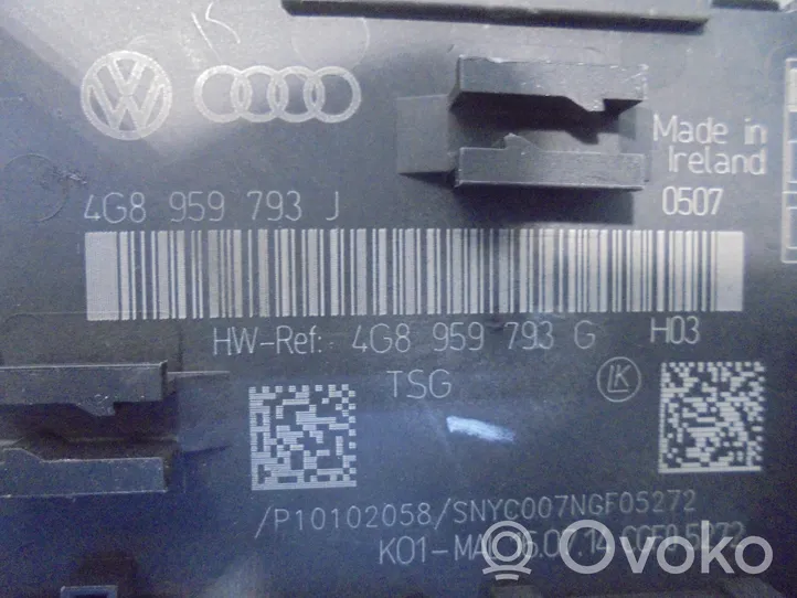 Audi A6 S6 C7 4G Centralina/modulo chiusura centralizzata portiere 4G8959793