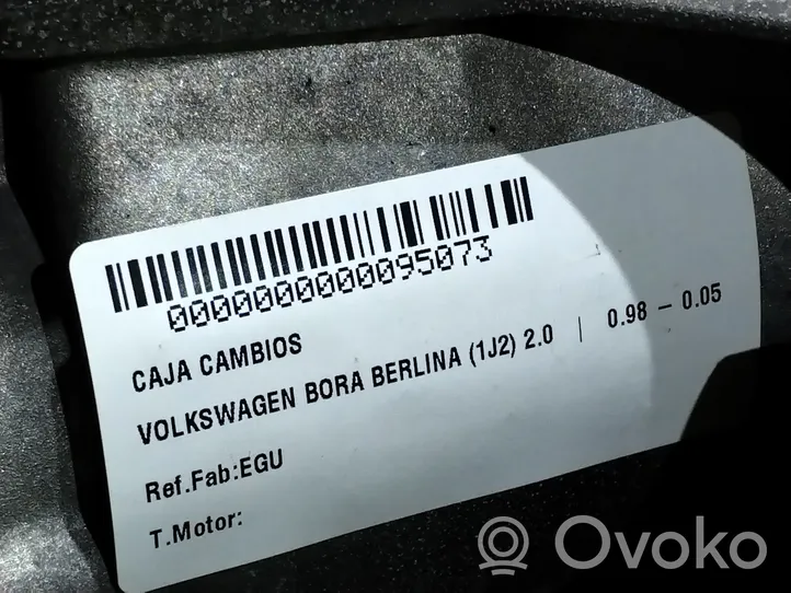 Volkswagen Bora Boîte de vitesses manuelle à 6 vitesses EGU