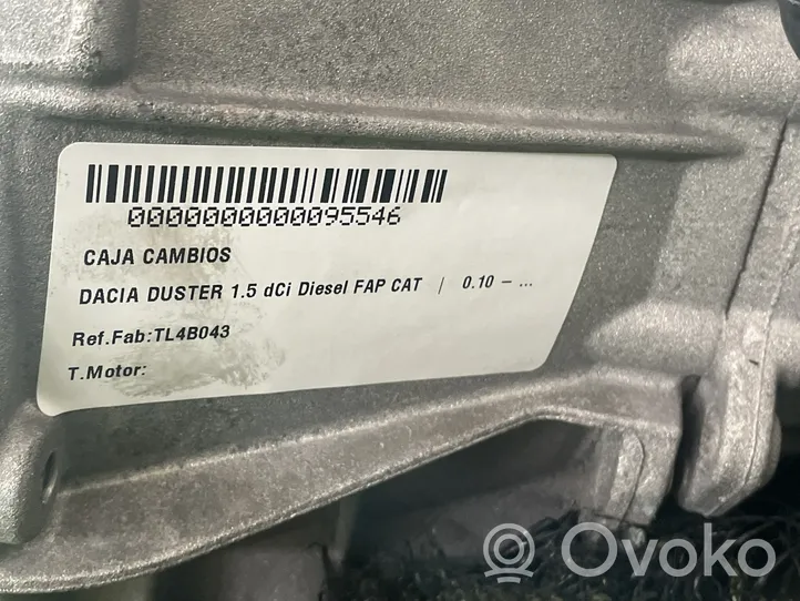 Dacia Duster Manualna 6-biegowa skrzynia biegów TL4B043