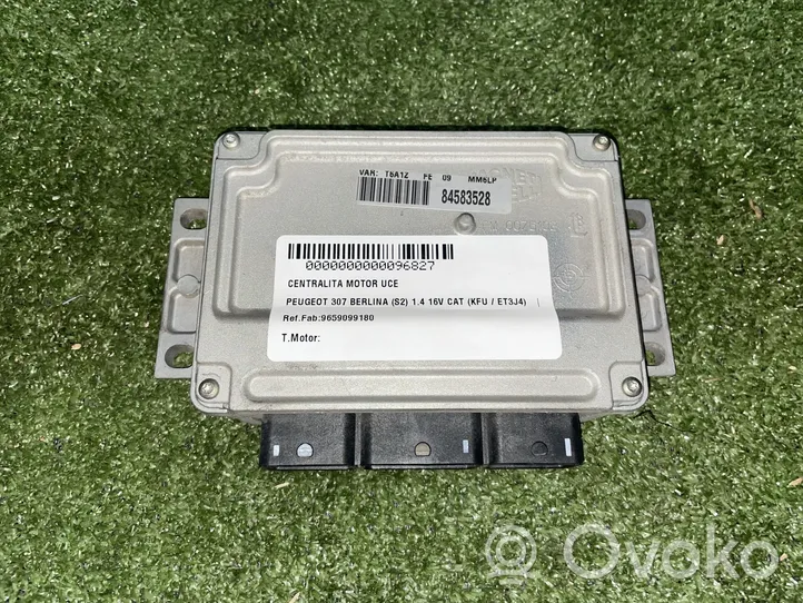 Peugeot 307 Calculateur moteur ECU 9659099180