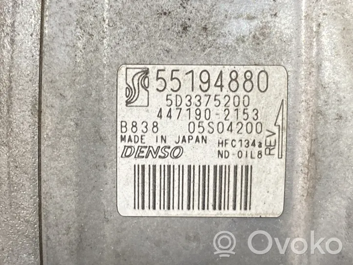 Fiat Doblo Gaisa kondicioniera kompresors (sūknis) 447190-2153