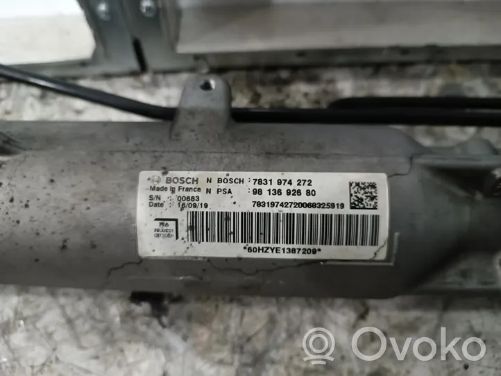 Citroen Jumpy Steering rack 9813692680