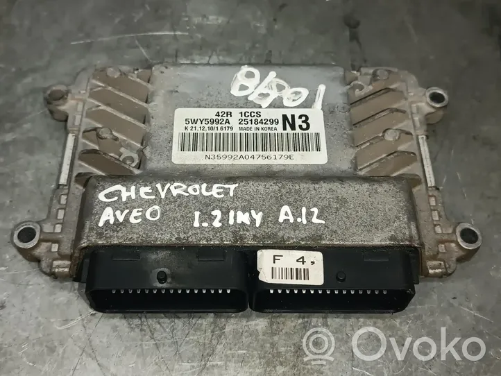 Chevrolet Chevy Van Sterownik / Moduł ECU 25184299