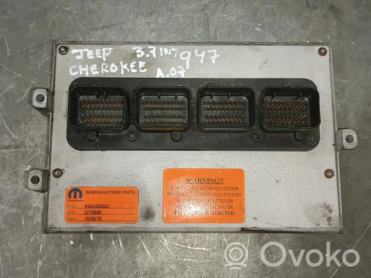 Jeep Cherokee III KJ Calculateur moteur ECU R6044666AC