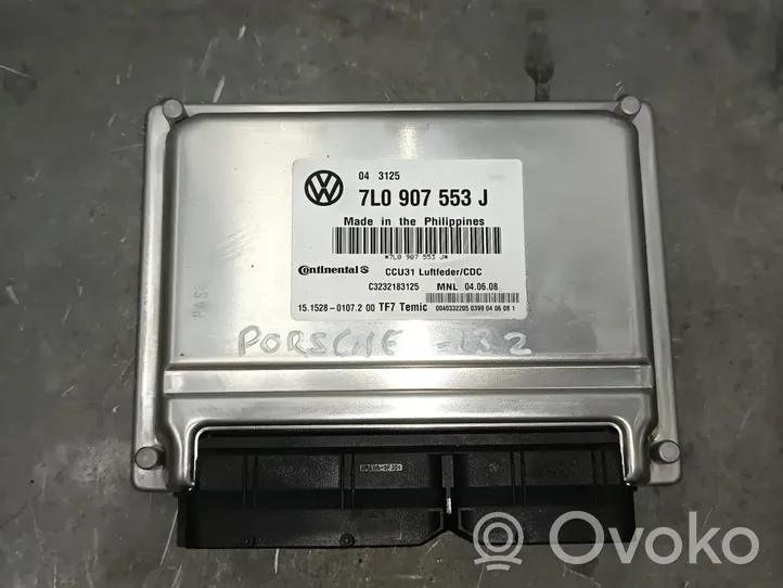 Porsche Cayenne (9PA) Suspension control unit/module 7L0907553J