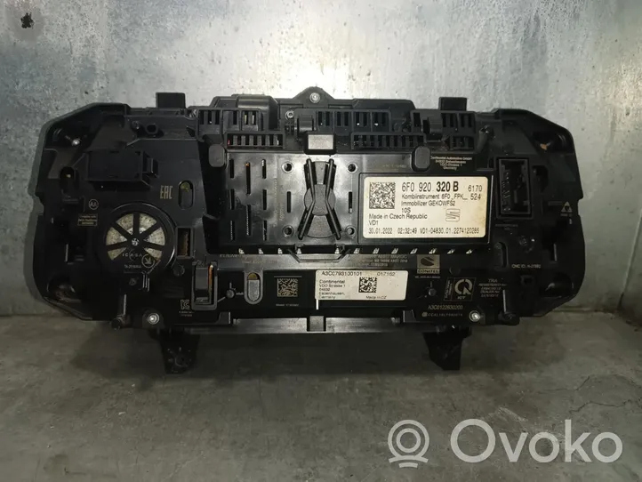 Seat Ibiza IV (6J,6P) Tachimetro (quadro strumenti) 6F0920320B