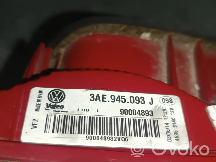 Volkswagen PASSAT Galinis žibintas kėbule 3AE945093J