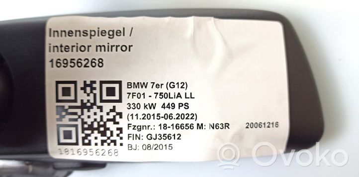 BMW 7 G11 G12 Rétroviseur intérieur 021460