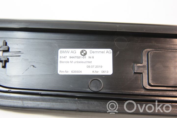 BMW 5 G30 G31 Etuoven kynnyksen suojalista 018393