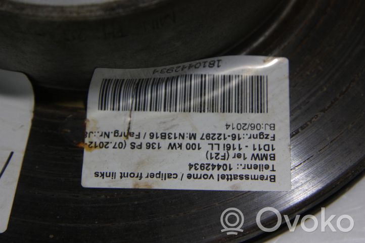 BMW 1 F20 F21 Set dischi freno e pinze 017806