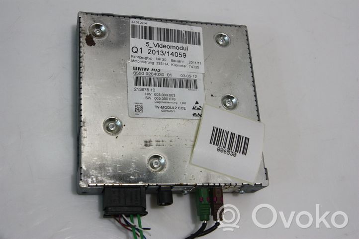 BMW 3 F30 F35 F31 Module de contrôle vidéo 006530