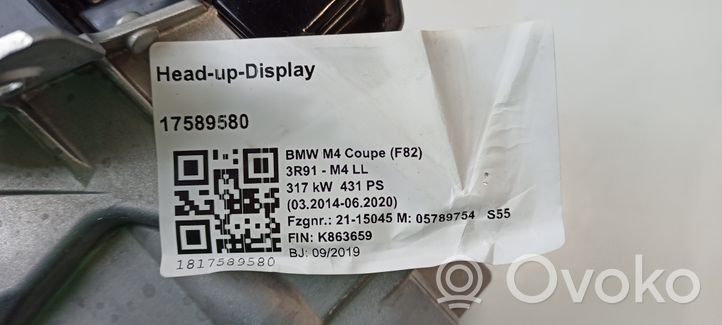 BMW M4 F82 F83 Écran d'affichage supérieur 024423
