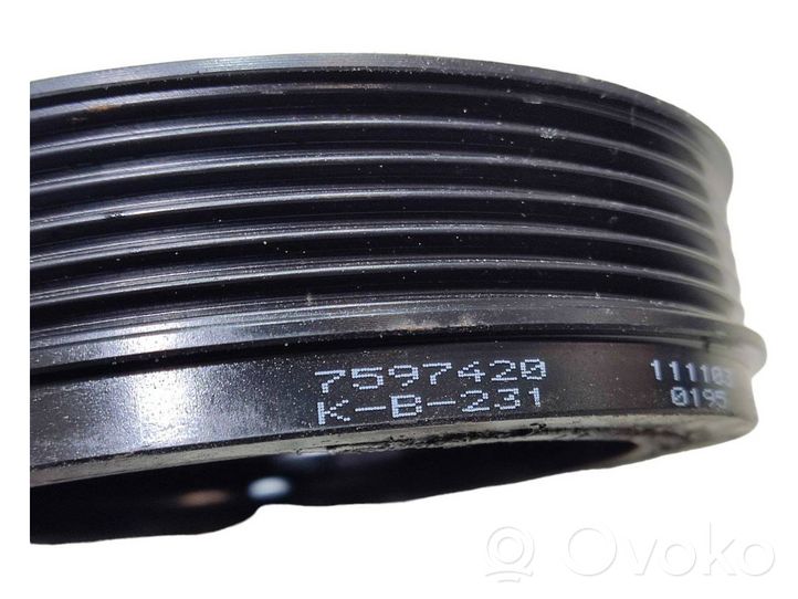 BMW 7 F01 F02 F03 F04 Puleggia dell’albero motore 7597420