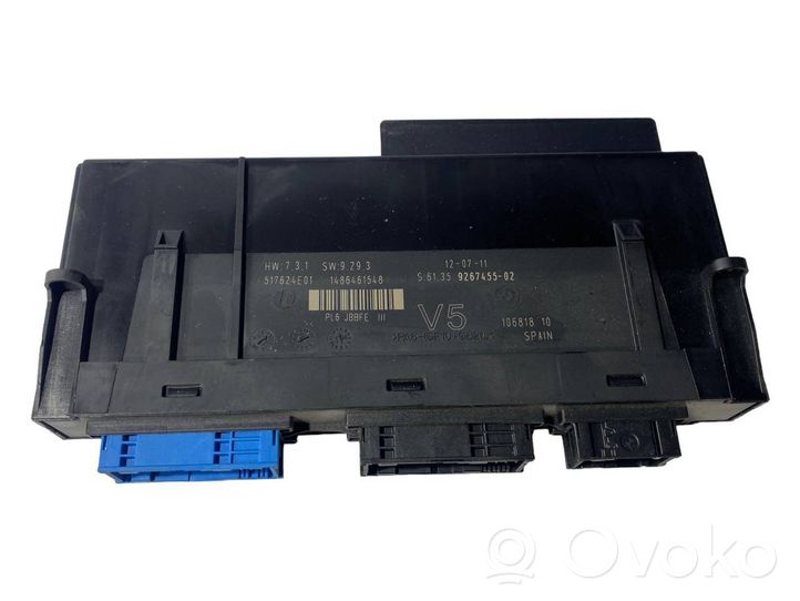 BMW 7 F01 F02 F03 F04 Module confort 9267455