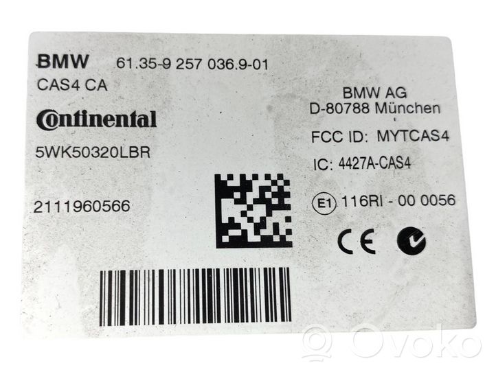 BMW 7 F01 F02 F03 F04 Komputer / Sterownik ECU i komplet kluczy 7624032