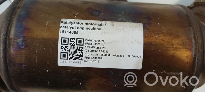 BMW 3 G20 G21 Katalizatorius/ FAP/DPF kietųjų dalelių filtras 026493