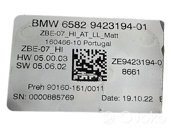 BMW Z4 g29 Multimedijos kontroleris 9423194