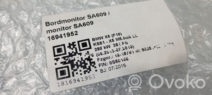 BMW X5 F15 Monitori/näyttö/pieni näyttö 026905