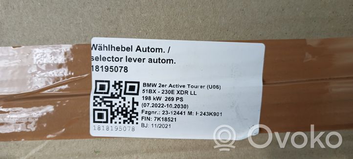 BMW 2 Active Tourer U06 Kilimėlių komplektas 026995