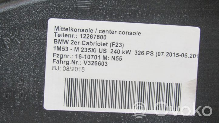 BMW 2 F22 F23 Keskikonsoli 014642