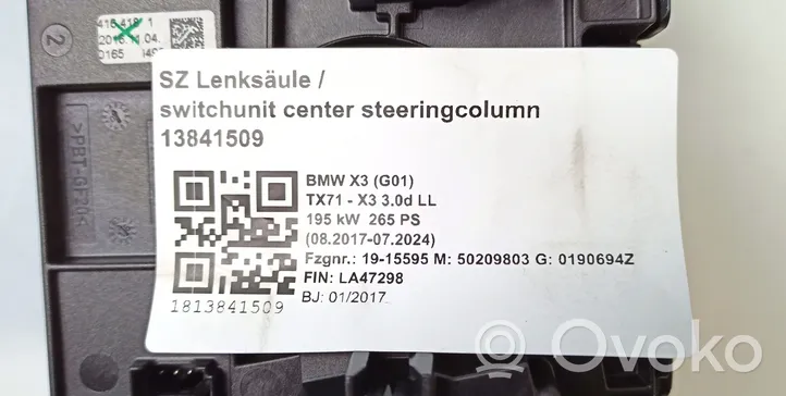 BMW X3 G01 Manetka / Przełącznik kierunkowskazów wycieraczek 027288