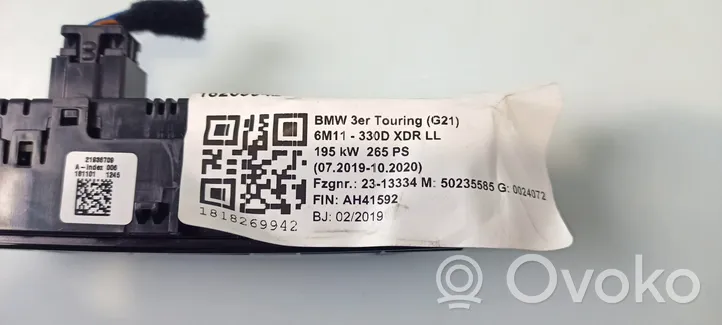 BMW 3 G20 G21 Unité de contrôle climatique 027804