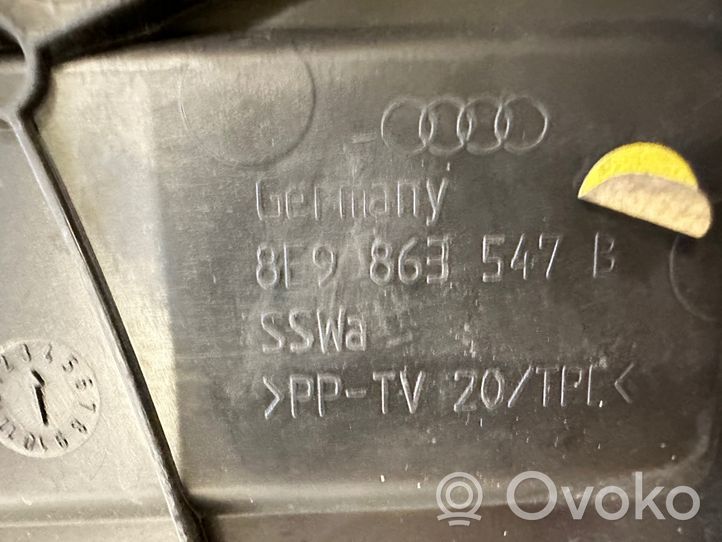 Audi A4 S4 B7 8E 8H Rivestimento vano della ruota di scorta 8E9863547B