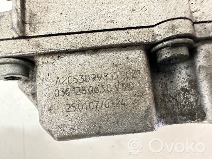 Audi A4 S4 B7 8E 8H Clapet d'étranglement 03G128063C