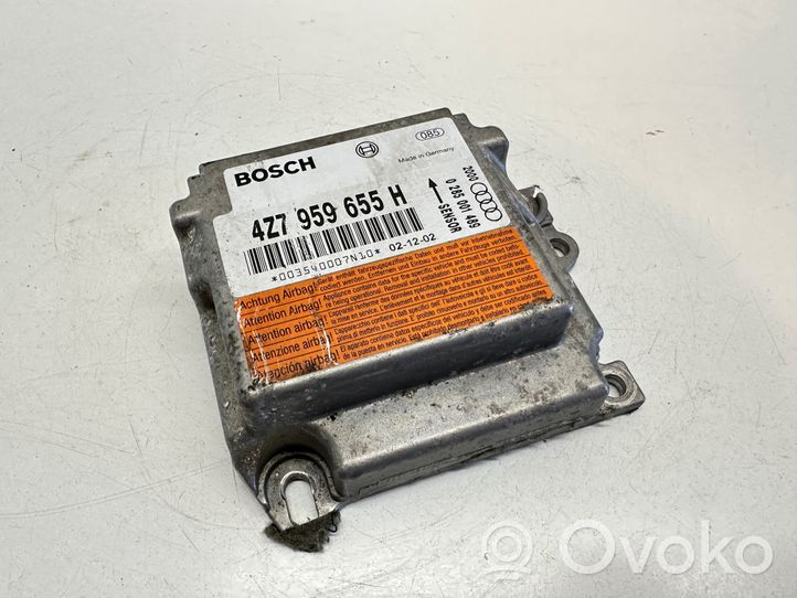 Audi A6 Allroad C5 Module de contrôle airbag 4Z7959655H