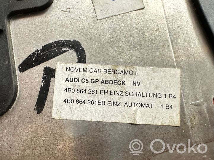 Audi A6 Allroad C5 Pavarų perjungimo svirties apdaila (plastikinė) 4B0864261