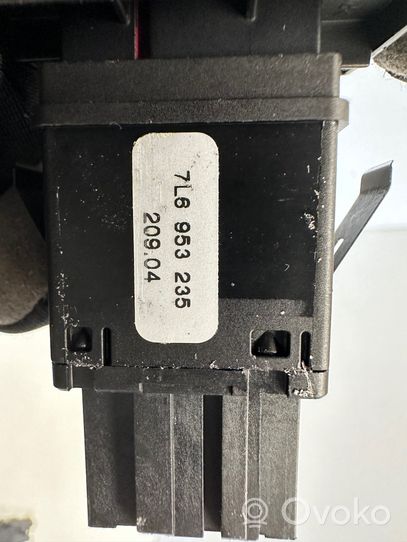 Volkswagen Touareg I Botón interruptor de luz de peligro 7L6953235