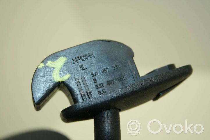 Skoda Octavia Mk2 (1Z) Osłona przeciwsłoneczna szyberdachu 1Z0857551