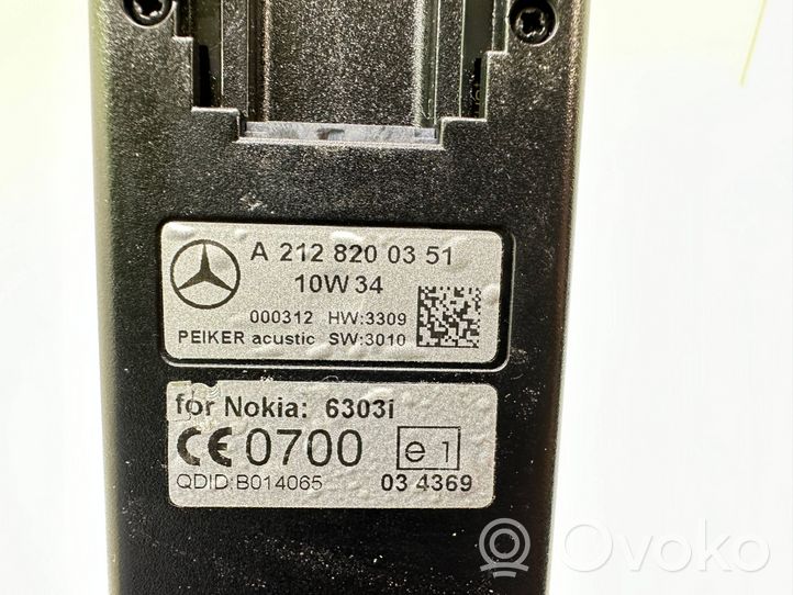 Mercedes-Benz C W204 Telefon A2128200351