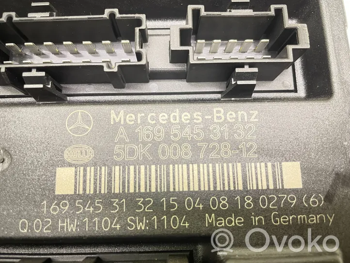 Mercedes-Benz A W169 Comfort/convenience module A1695453132