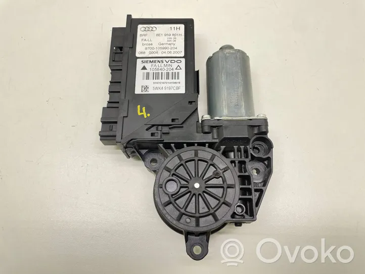 Audi A4 S4 B7 8E 8H Motorino alzacristalli della portiera anteriore 8E1959801H