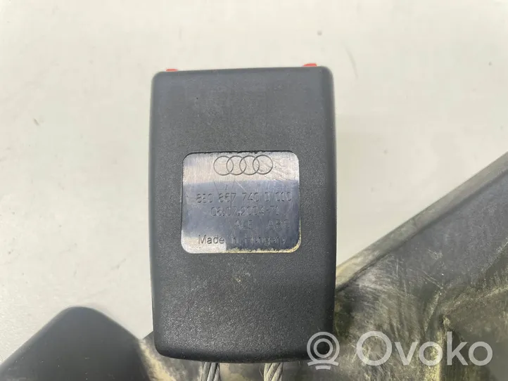 BMW 7 E65 E66 Boucle de ceinture de sécurité arrière 8E0857740D