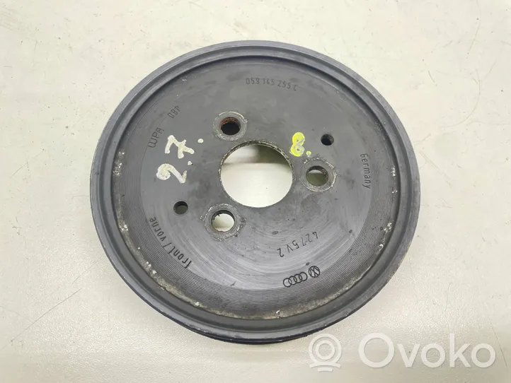 Audi A6 S6 C6 4F Power steering pump pulley 059145255C