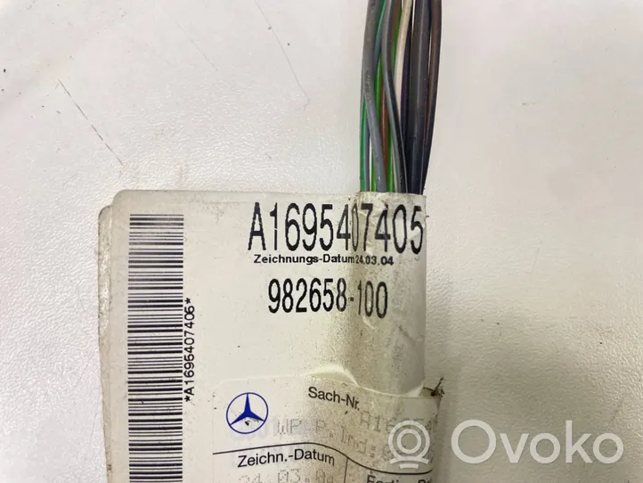 Mercedes-Benz A W169 Priekšējo durvju vadu instalācija A1695407405