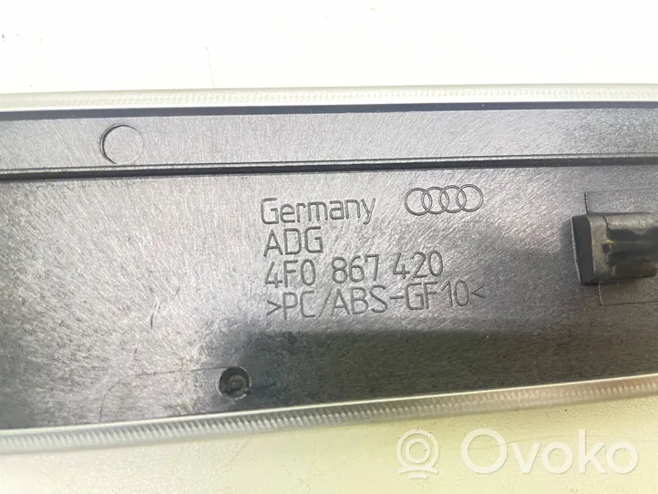 Audi A6 S6 C6 4F Durų apdailų komplektas 4F0867410