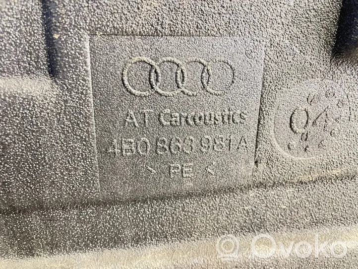 Audi A6 Allroad C5 Apšuvums aizmugurējām durvīm 4B0863981A