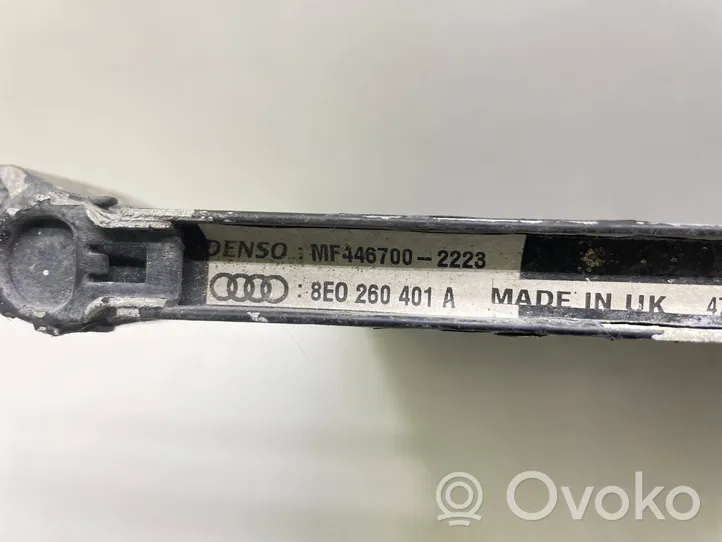 Audi A4 S4 B6 8E 8H Jäähdyttimen lauhdutin (A/C) 8E0260401A