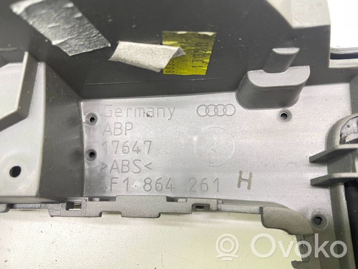 Audi A6 S6 C6 4F Kita centrinė konsolės (tunelio) detalė 4F1864261