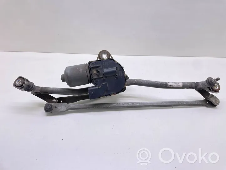 Audi A6 S6 C6 4F Motor y varillaje del limpiaparabrisas delantero 4F1955601B