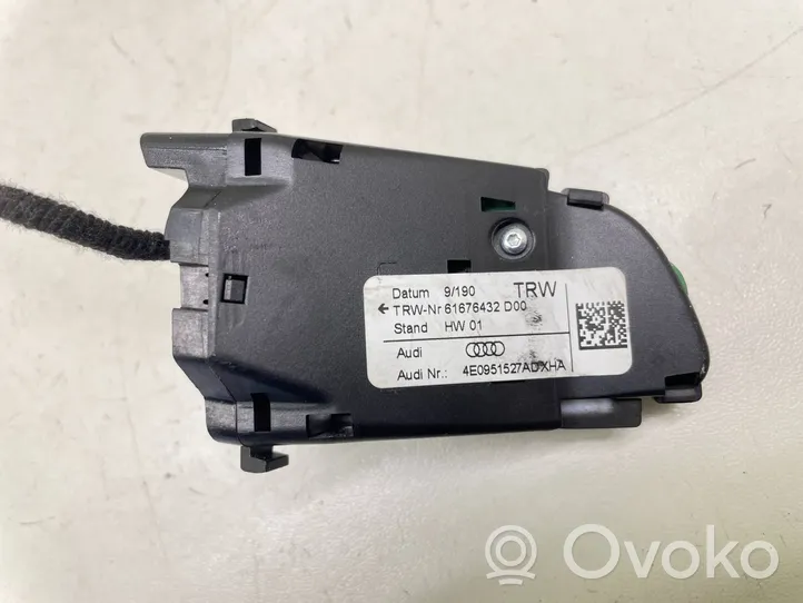 Audi A4 S4 B8 8K Pulsanti/interruttori sul volante 4E0951527