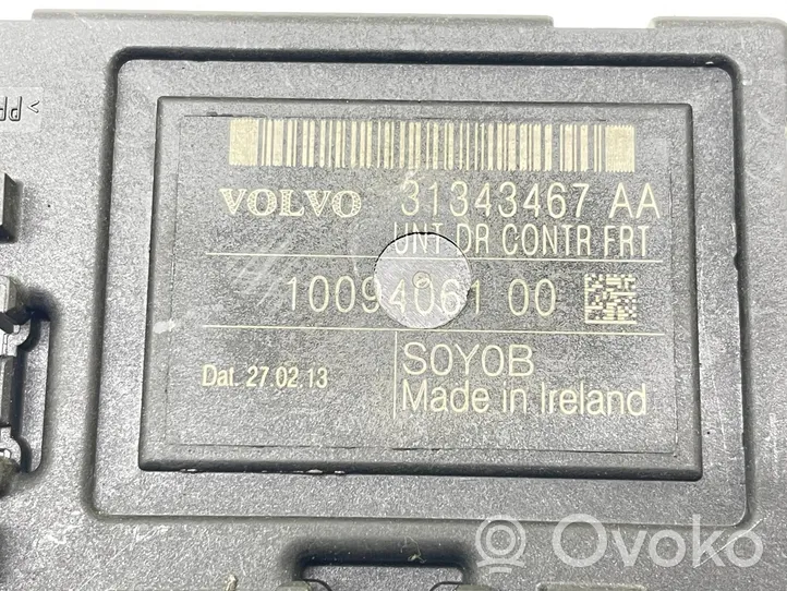 Volvo XC60 Durų elektronikos valdymo blokas 31343467AA